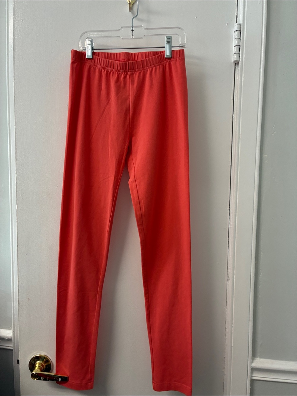 Hanna andersson coral peach Kids Elastic Waist Leggings